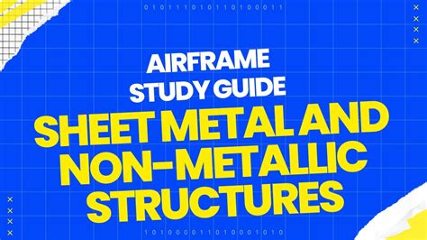 sheet metal and non metallic structures|sheet metal flash cards.